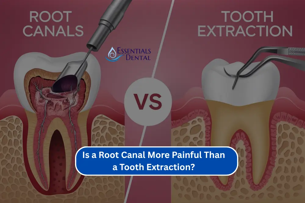 Is a Root Canal More Painful Than a Tooth Extraction? - Essentials Dental